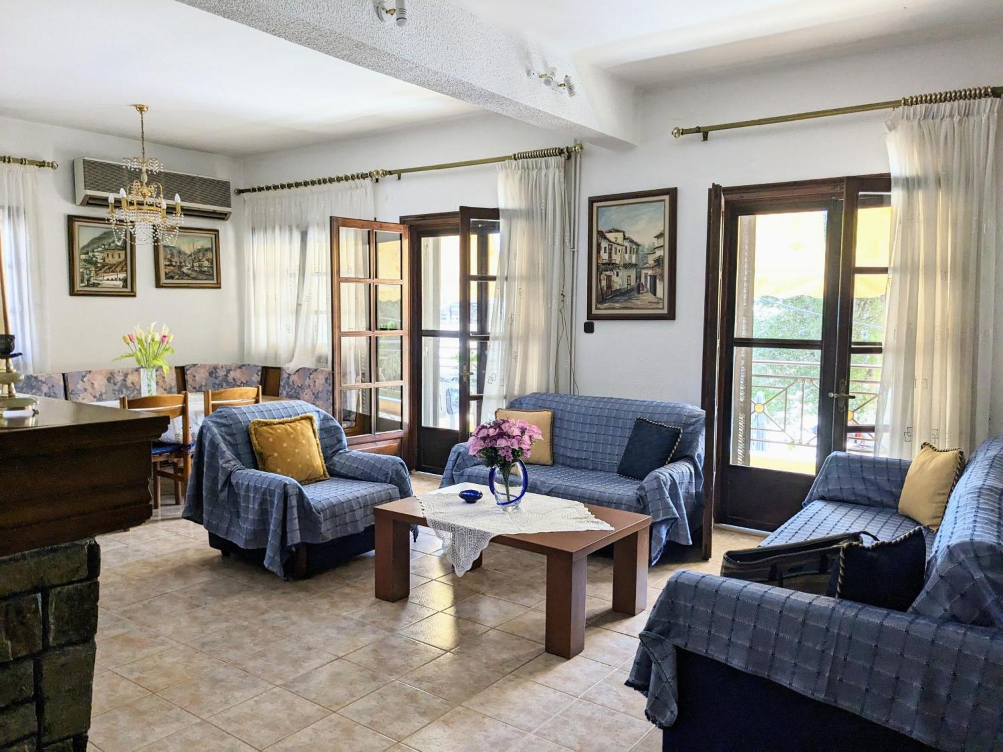 Rustic By The Sea Apartment Flogita Bagian luar foto